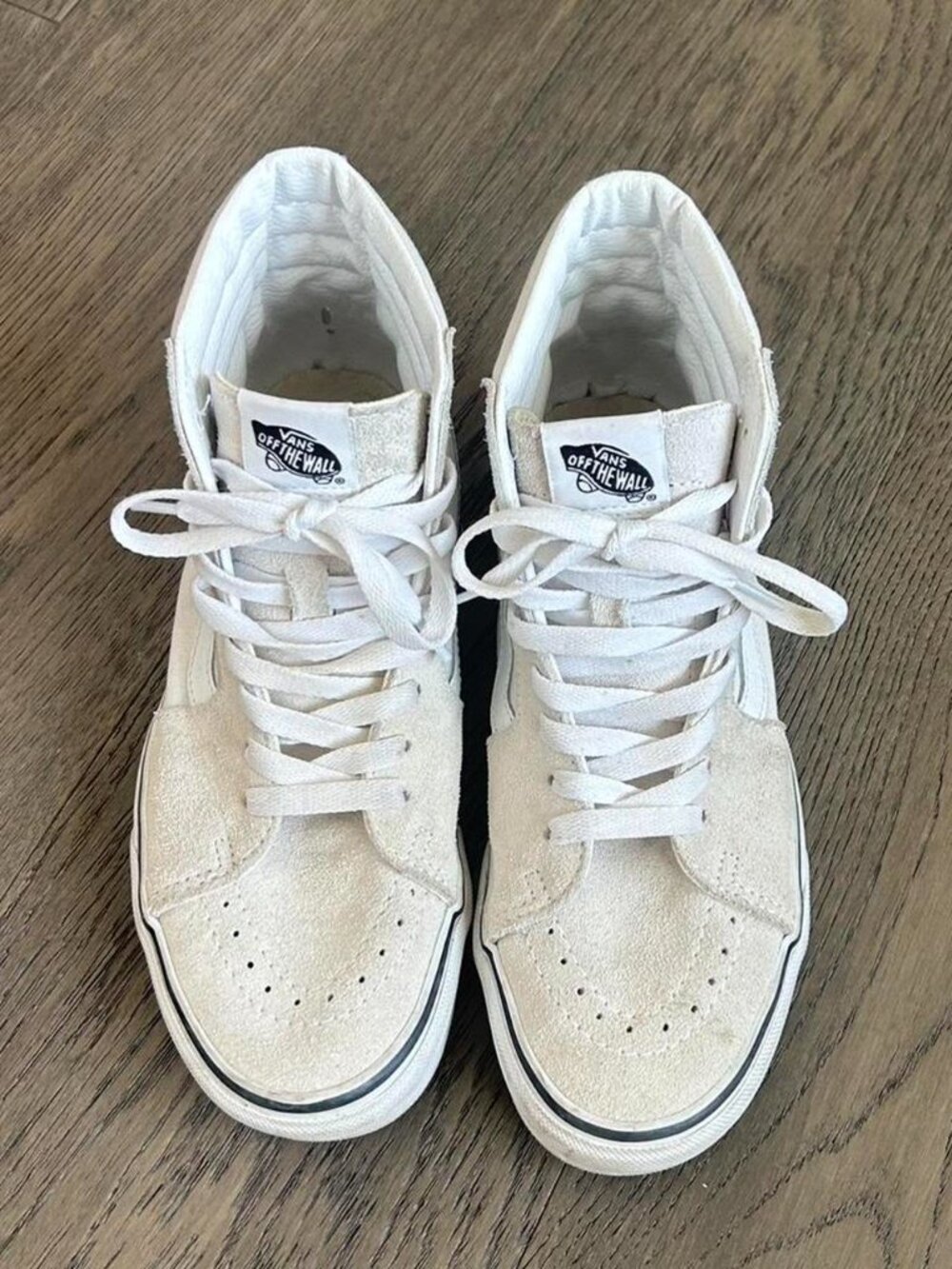 Vans Women's White and Grey Trainers